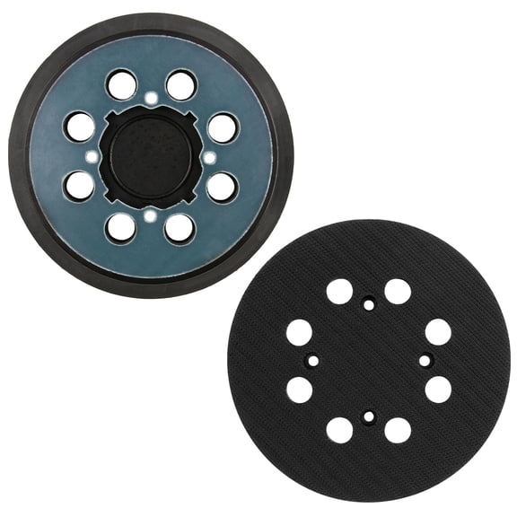 2PCS 125mm Sander Backing Pad for DeWalt, 5 Inch Replacement Sander Pads, 5 Inch 4 Screw Holes Random Orbital Hook and Loop Sander Base for DWE6421 DWE6421K DWE6423 DWE6423K DCW210B DWE64233 N329079