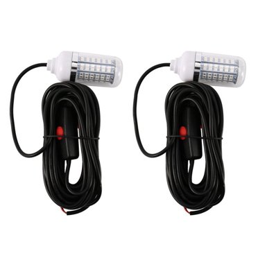 MUCH 126 LED Green Submersible Fishing Light – 12V, 55000LM, Underwater Night Fishing