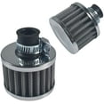 thumbnail image 1 of 2PCS 12mm Mini Universal Blue Motor Cone Cold Clean Air Intake Filter Turbo Vent Breather, 1 of 8