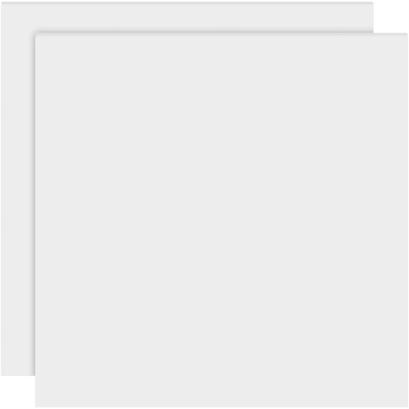 2PCS 12x12.4inch Silicone Rubber Sheet Self-Adhesive Flexible Heat Resistant White Smoke Rectangular Silicone Sheet for Gaskets and Seals WhiteSmoke