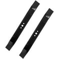 thumbnail image 1 of (2PCS) 141114 Mulching Lawn Mower Blades -  OEM 134768 152202 157101 406713 406713X431 532141114 532152202 532406713 - Fits Craftsman Poulan Husqvarna Lawnmower - for 22 Inch Deck$$Tools, 1 of 4