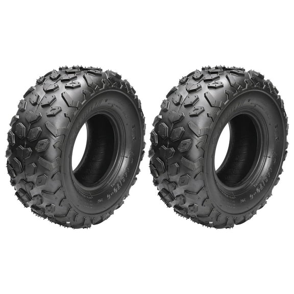 2PCS 145/70-6 145x70x6 Tire Tubeless 4 Ply for Coleman CC100X CT100u Baja Mini Bike Kazuma Roketa 110cc 125cc ATV Quad Bike Go Kart Lawn Mower Taotao Coolster LT50