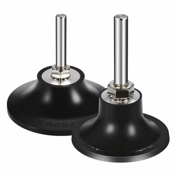 SATC 2Pcs 2" & 3" Sanding Disc Holder Quick Lock Rotary Pad Holder Mandrel 1/4" Shank
