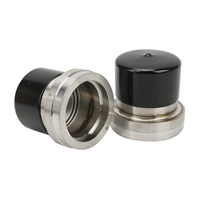 Buddy Bearings Bearing Buddy Grease Caps 4) 2.441" Stainless Steel Boat Trailer Bearing Buddy W/Protective Bra Bearing Buddies - Foto 7