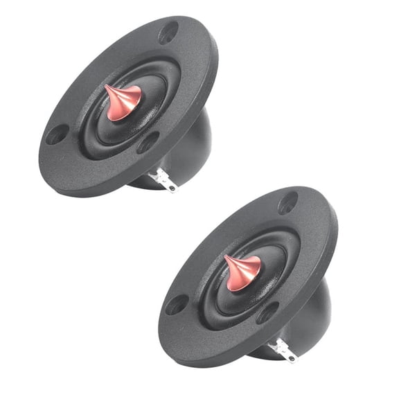 2PCS 2 Inch Dome Tweeter Speaker Unit Chinese Silk Diaphragm Neodymium Treble Car Home Theater 6Ohm