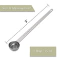 thumbnail image 1 of 2PCS 2 Tablespoon Coffee Scoop,9.5inch Long Handle Measuring Spoon,Two Tbsp (15 Ml) Coffee Scooper,Stainless Steel Scoop, 1 of 6