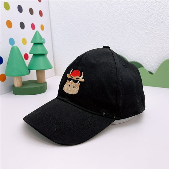 2PCS 2023 Summer New Children's Baseball Cartoon Boy Hat Outdoor Fashion Casual Baby Hooding Smaller Sunscreen