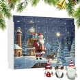 2PCS 2024 Christmas Gnome Advent Calendar Christmas Countdown