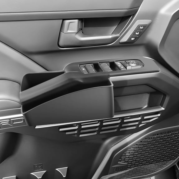 2PCS 2025 2026 Toyota 4Runner Door Side Storage Box for 2025 2026 4Runner/2024 2025 2026 Toyota Tacoma Door Handle Organizer 2025 2026 4Runner Accessories Insert Glove Pallet-Durable