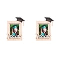 thumbnail image 1 of 2PCS 2026 Graduation Tassel Photo Frame for Pictures, Wooden Inspirational Graduation Picture Frame Class of 2026 Shadow Box Graduate Gift for Friend Party Decoration, 1 of 9