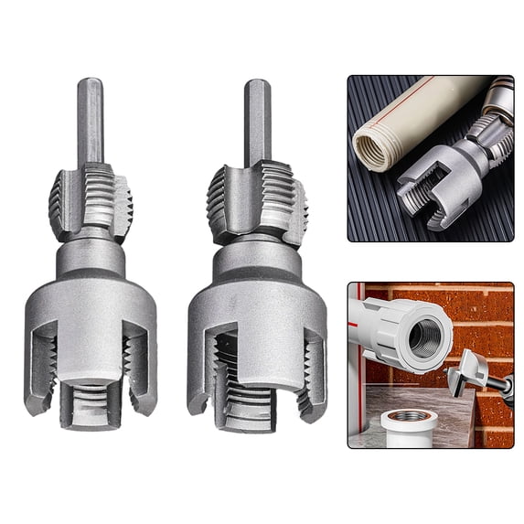 2PCS 20MM+25MM Water Pipe Threader Tapping Tool Ppr/pvc Internal Thread ...