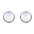 thumbnail image 1 of 2PCS 20oz Tumbler Replacement Lids, Plastic Splash Cover Spill Proof Cup Cover, Silicone Sliding Cover,Replacement Lids, 1 of 4