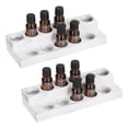 thumbnail image 1 of 2PCS 22-Slot Natural Wood Essential Oil Storage Rack – Desktop Nail Polish Display Holder for Bedroom, Office & Bathroom Organization, 1 of 6