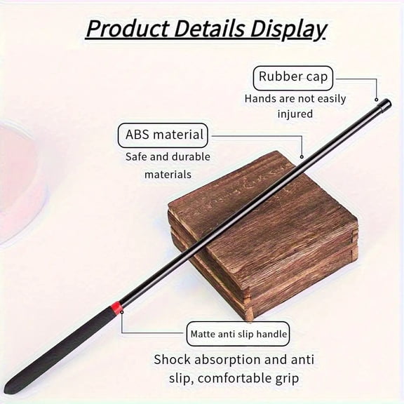 2PCS 23.62-Inch Natural Rattan Pet Stick with Handle - Interactive Chew and Fetch Toy for Dogs and Cats