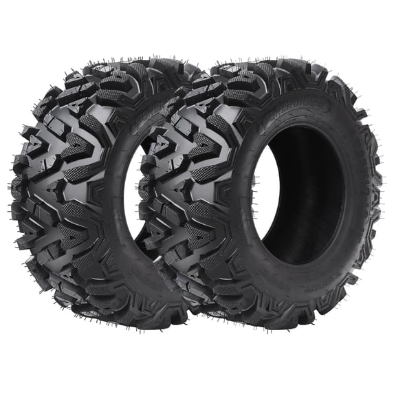 2PCS 23X8-11 Rubber ATV Tire All-Condition Performance, Durable Construction, AT23X8-11 Tire Perfect Fit for 11 Inch Rims, Exceptional Traction, and Off-Road Ready.