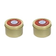 thumbnail image 1 of 2PCS 24 Hour Long Burning Tin Emergency Survival Candle, Odorless Wind & Water Resistant Light Source for Home Power Outage, Camping, Hiking & Disaster Emergency Preparedness, 1 of 9