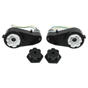 2PCS 24V RS555 35000RPM Gears Motor Gearbox For Power=Wheels Motor Upgrade,18V-24V Kids Ride On Toy Electric Car Conversion Kit