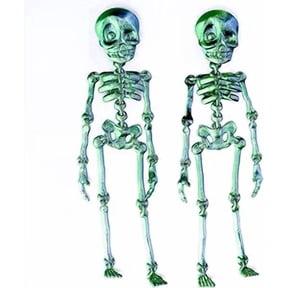 2PCS 3D Printed Skeleton Man,Skeleton Statue,Skeleton,Home Office Decor,Fidget Toys for Autism/ADHD,3D Printed Gift Toy,Fidget Toys, Executive Desk Animal Toys