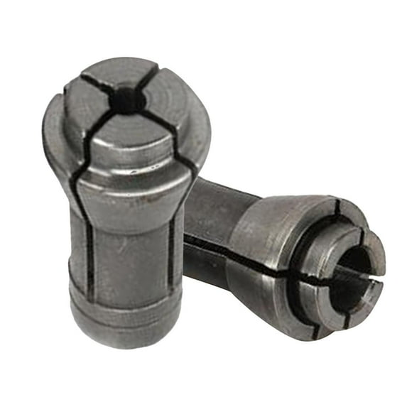 2PCS 3MM & 6MM CARBIDE ALLOY COLLET CHUCK ADAPTER FOR TRIMMING ENGRAVING MACHINE