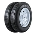 thumbnail image 1 of 2PCS 4.80-12 Tire, 4.80x12 Lawn Mower & Tractor Turf Tire, 480 12 with Rim 5 Lug On 4.5", Load Capacity 990 Pounds, 1 of 9