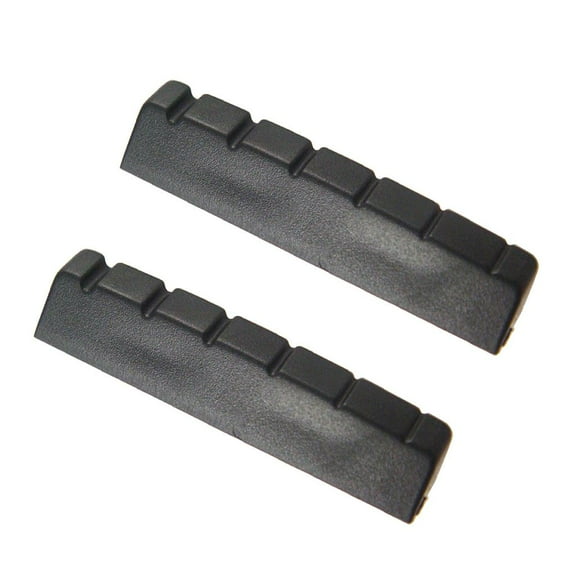 2PCS 43mm Left Handed Guitar Nuts for Acoustic / Wooden Guitar Parts