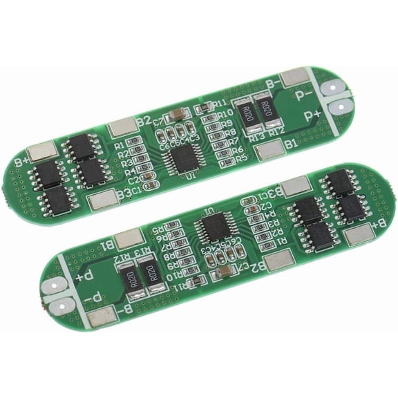 2PCS 4S 5A BMS Protection Board 14.4V 14.8V 16.8V 18650 Lithium Battery Charger PCB Module