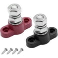 2PCS 5/16" 12V Car Single Stud Battery Junction Posts Block, Heavy Duty