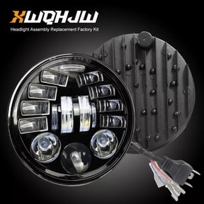 2PCS 5 3/4" 5.75" LED Headlights Hi/Lo Beam DRL Lamp For Chevy Corvette C3 68-82
