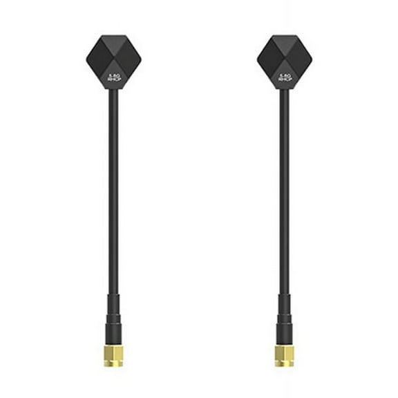 2PCS 5.8GHz FPV Antenna SMA 2.4dBi LHCP/RHCP Antenna 100MM/150MM for FPV Racing Drone Accessories Part D