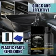 2PCS 50ML Car Refinishing Agent Clean Interior Proofing & Shine Fix