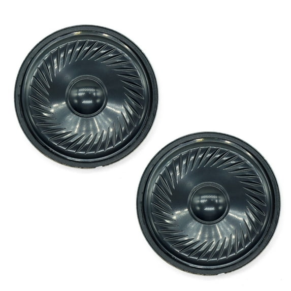 2PCS 50mm Neodymium Magnetic Horn 8Ohms 0.5W with Metal Shell Loudspeaker