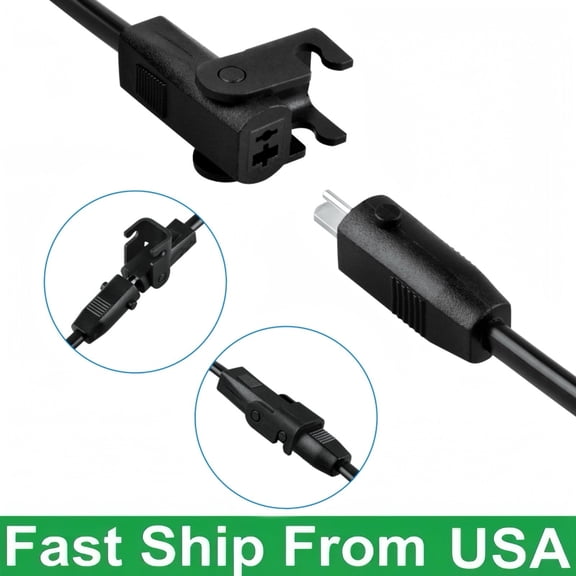 2PCS 6.6FT Extension Recliner Motor Cable 29V2A DC Calbe Compatible with Lift Chair