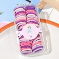 2PCS 60 Pcs Girls Colorfull Elastic Hair Bands Kids Ponytail Rubber