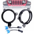 thumbnail image 1 of 2PCS 7'' Round LED Headlight Mounting Bracket Ring With Adapter Fit for Jeep Wrangler JL 2018-2023, 1 of 8