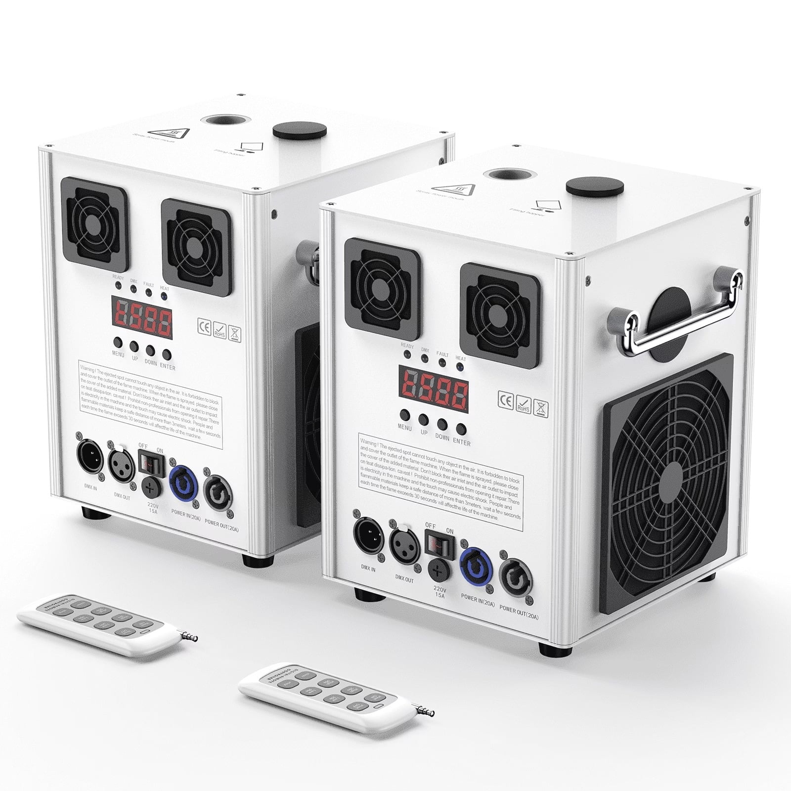2PCS 700W Cold Spark Machine Sparklers Machine for Wedding DMX512 Firework Machine Smart Special Effect Machine for Wedding DJ Party Disco Music Lovers,Stage Show,Weddings,White