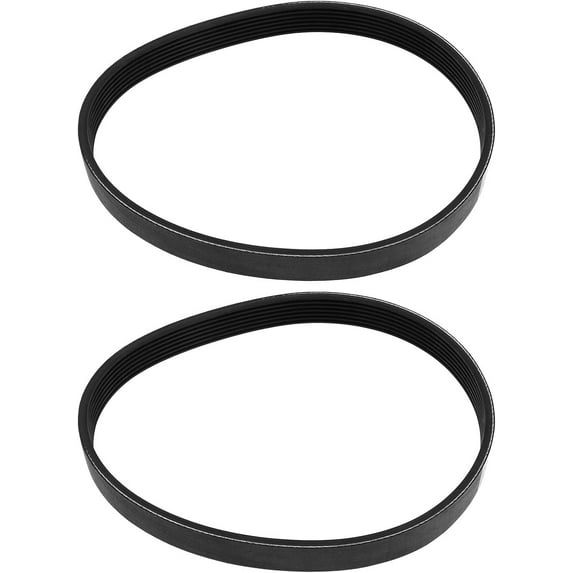 2PCS 7PJ451 Drive Belt Compatible with Bosch Rotak 320 Lawnmower 7 Rib Closed Loop Replacement Rubber Timing Belt 16mm Width 451mm Circumference