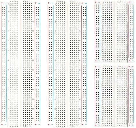 2PCS 830 Point & 2PCS 400 Point Breadboard Kit Solderless Breadboards ...