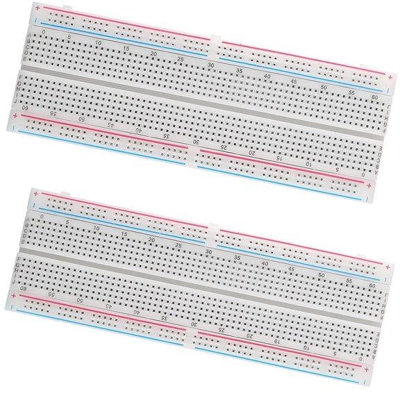 2PCS 830Point Solderless Breadboard Prototype PCB Board for Electronics Circuit