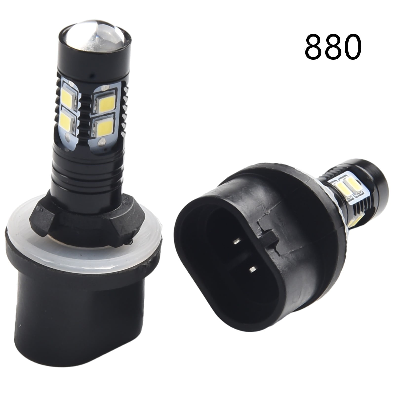 2PCS 880 LED Car Fog Light Bulb DRL 6000K White High Power 890 892 893 899 Headlight Bulbs Auto Driving Headlamp Lamps