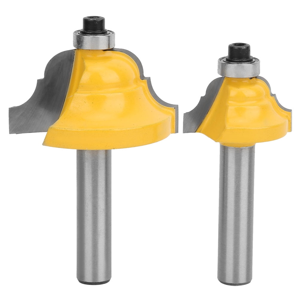 2PCS 8mm Shank Woodworking Milling Cutter Frame Trimming Router Bit