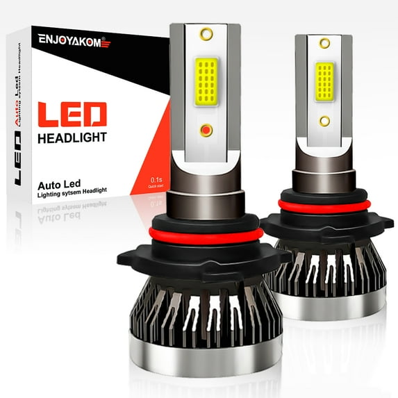 2PCS 9005 LED Bulb For Chevrolet Astro 1995-2006 9005 HB3 LED Headlight Bulbs, 9005 LED High Beam 6000K Bright White