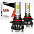 thumbnail image 1 of 2PCS 9005 LED Bulb For FORD Edge 2007-2010 9005 HB3 LED Headlight Bulbs, 9005 LED High Beam 6000K Bright White, 1 of 7