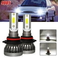 thumbnail image 1 of 2PCS 9005 LED Bulb For JEEP Compass 2014-2018 9005 HB3 LED Headlight Bulbs, 9005 LED High Beam 6000K Bright White, 1 of 7
