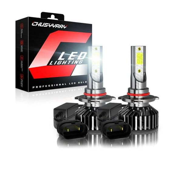 2PCS 9006 LED Headlight Low Beam 12v 6000K White Bulbs Kit For Honda Civic 2006-2015