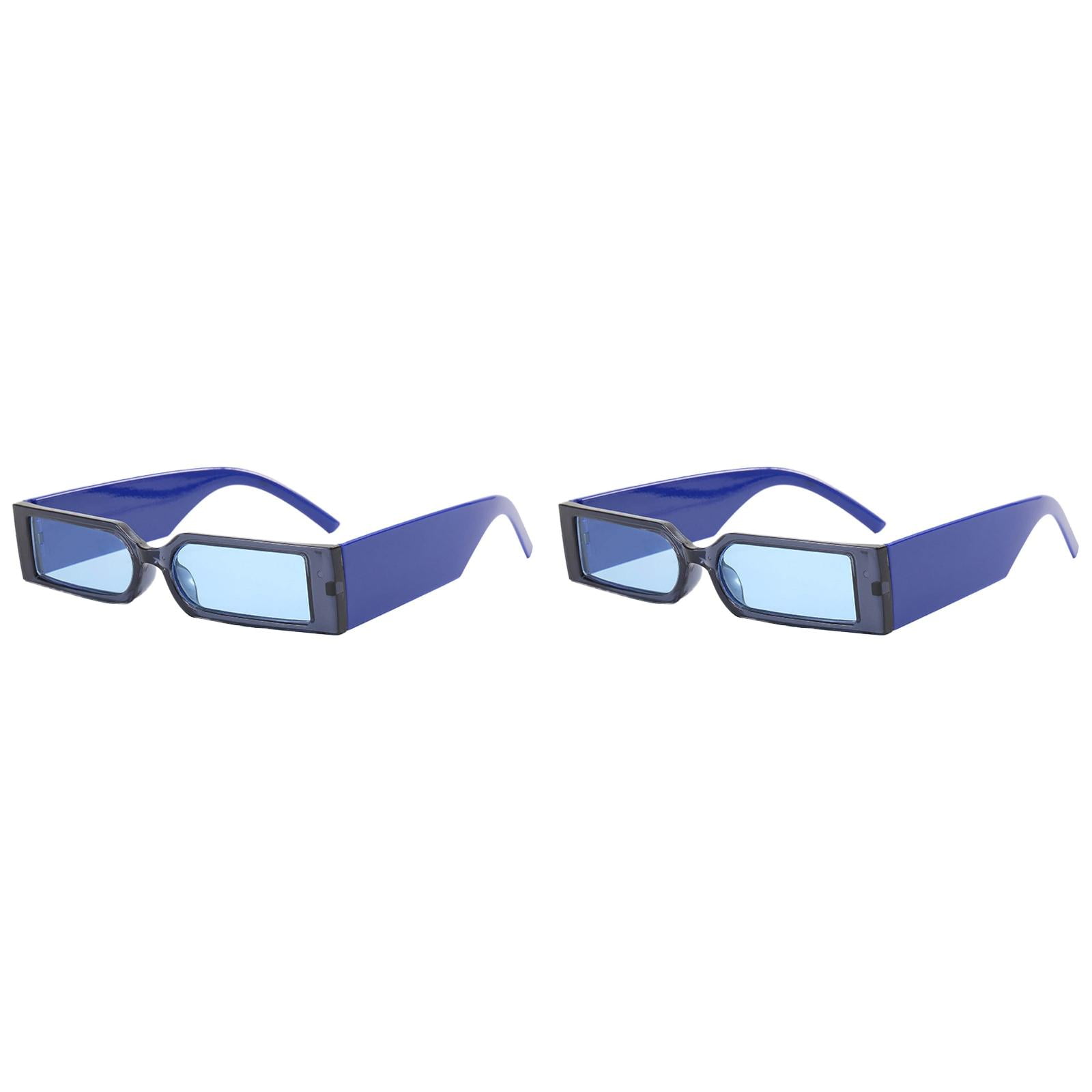 Retro Square Sunglasses Vintage Style Driving Shades Unisex Amazon.com: Trendy Women Sunglasses Oversized Vintage Blue  main image 4