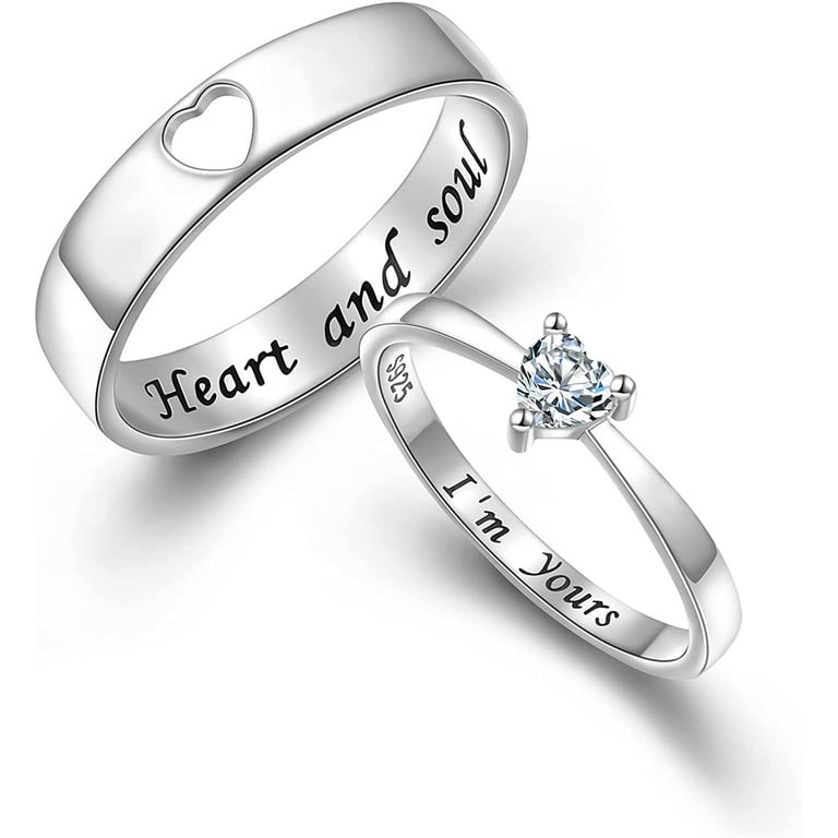 Sun 925 heart ring walmart sale
