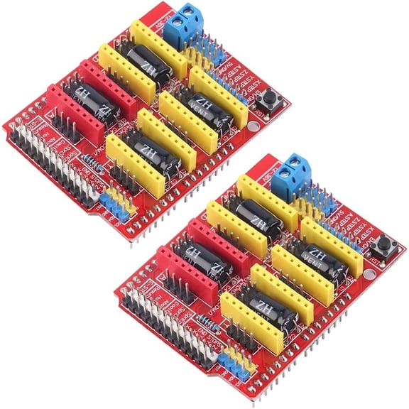 2PCS A4988 V3 Driver Module CNC Engraver Expansion Board Stepper Motor Drive Shield for Arduino 3D Printer