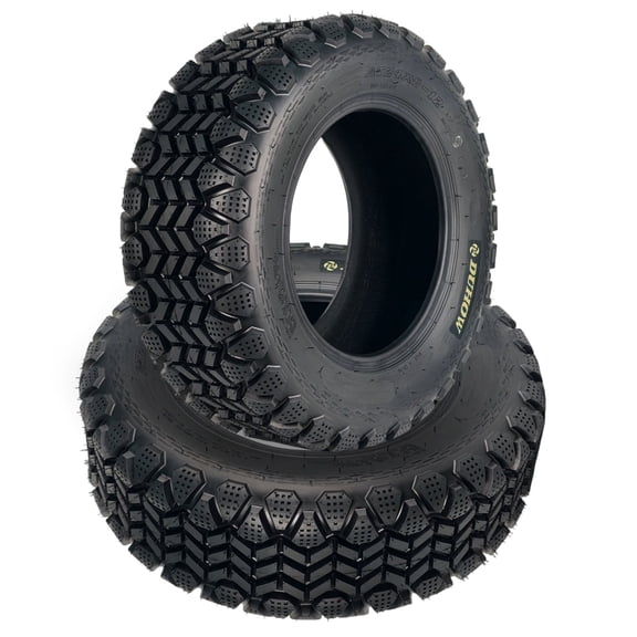 2PCS AT24x8-12 Heavy Duty 6PR All-Terrain Tires for Year-Round Mud, Snow & Trail Use | Compatible with ATV, UTV, Quad & Golf Carts