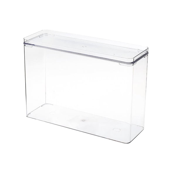 2PCS Acrylic Phone Case Storage Box Desktop With Cover Storage Shelf Dormitory Office Good Things Organizer Box