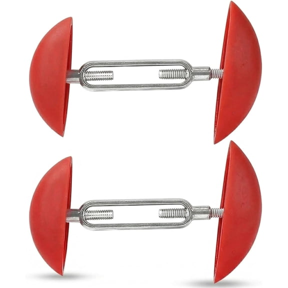 2PCS Adjustable Mini Shoe Stretcher for Women, Pointed Toe Shoe Expander for High Heels, Portable Reusable Shoe Tree Shaper for Anti-Deformation & Fit Improvement